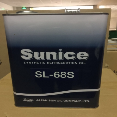 太阳冷冻油SUNICE SL-32S/68S是专为R134A、R404、R407、R507、R410A、R23、R508B等环保空调工业和环保冷冻设备标准的工厂初装而设计的多元醇酯类（POE）合成冷冻油。